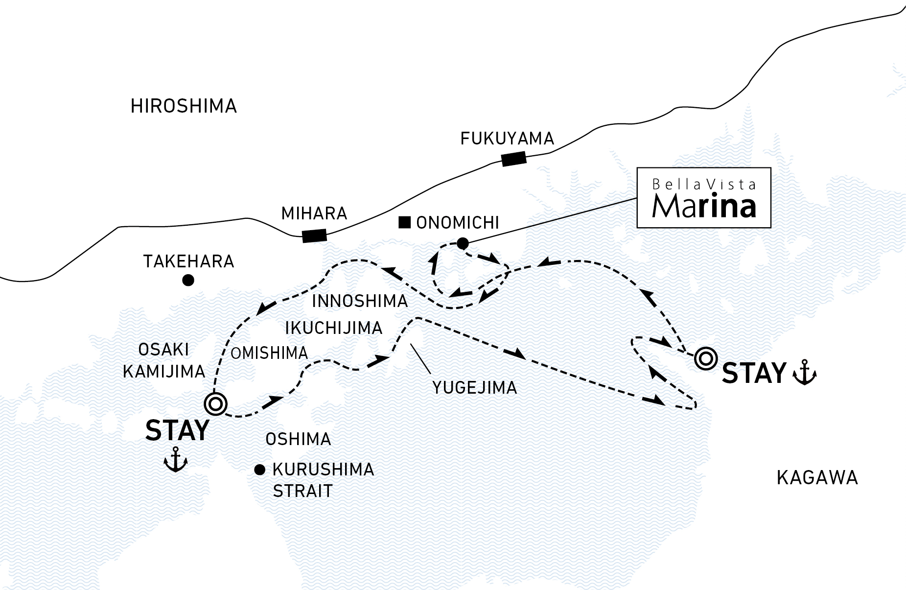 A three-day voyage to indulge in Setouchi roaming