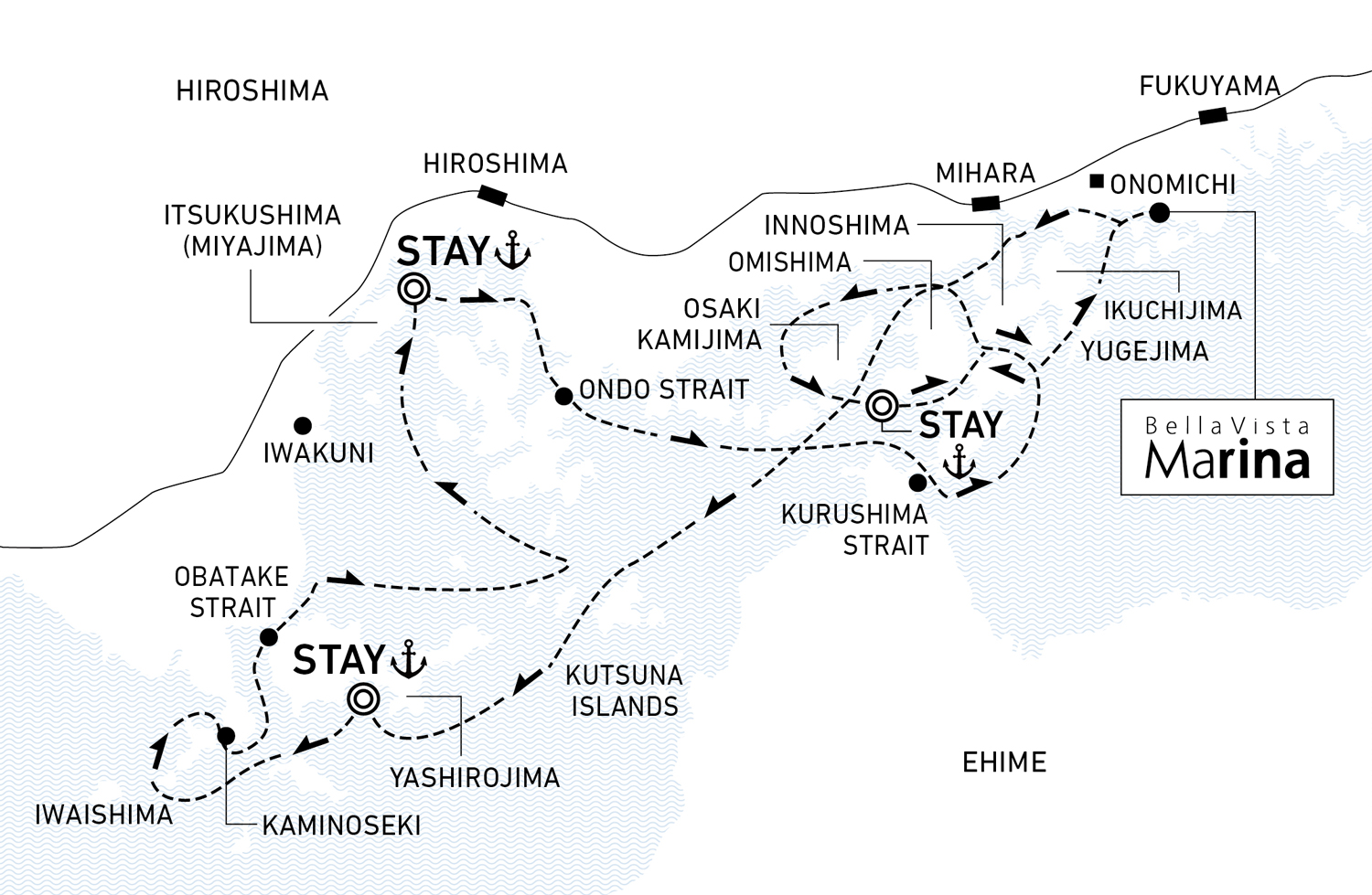 A four-day voyage of smooth Setouchi sailing