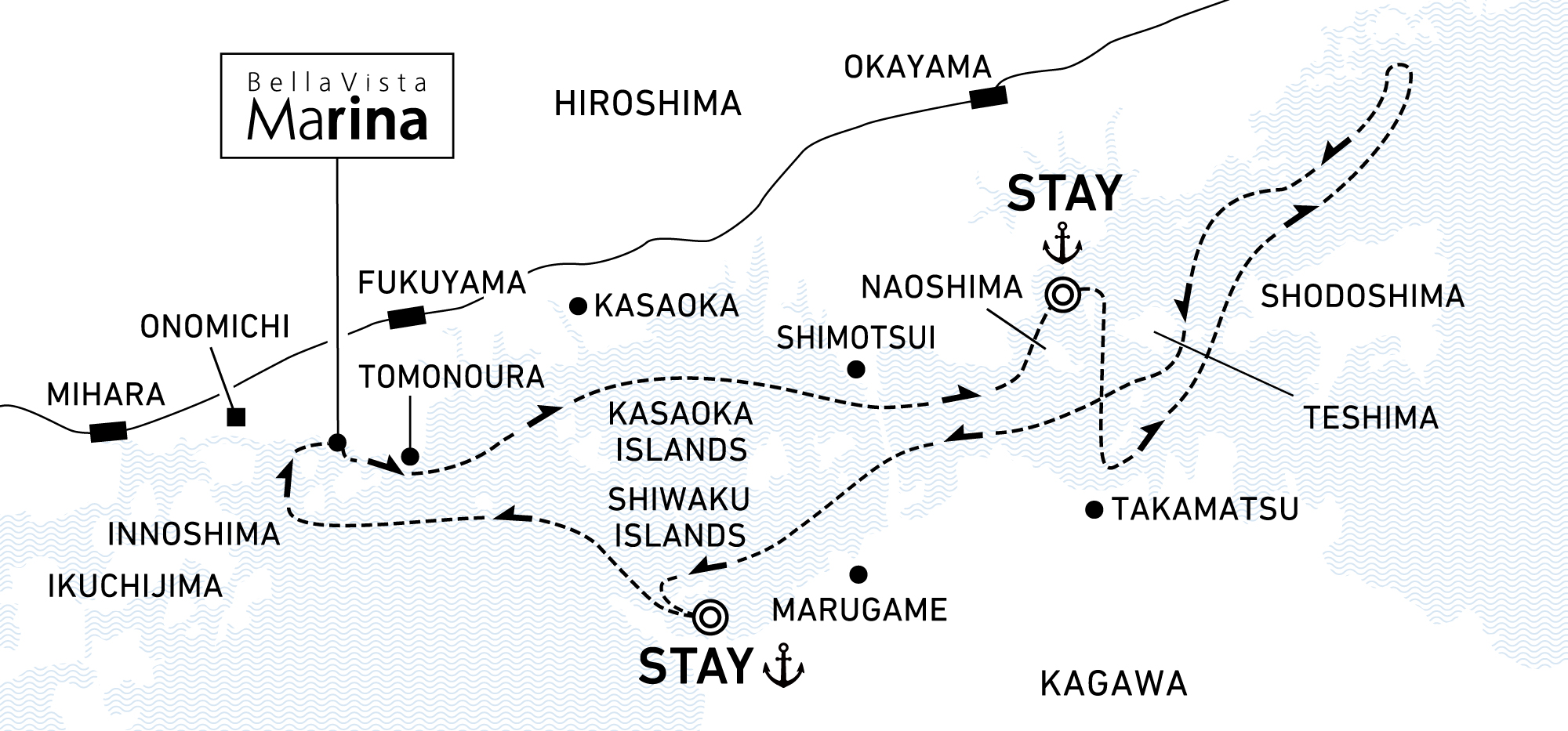 A three-day voyage to follow threads of tradition through Setouchi (Summer – Autumn 2024)