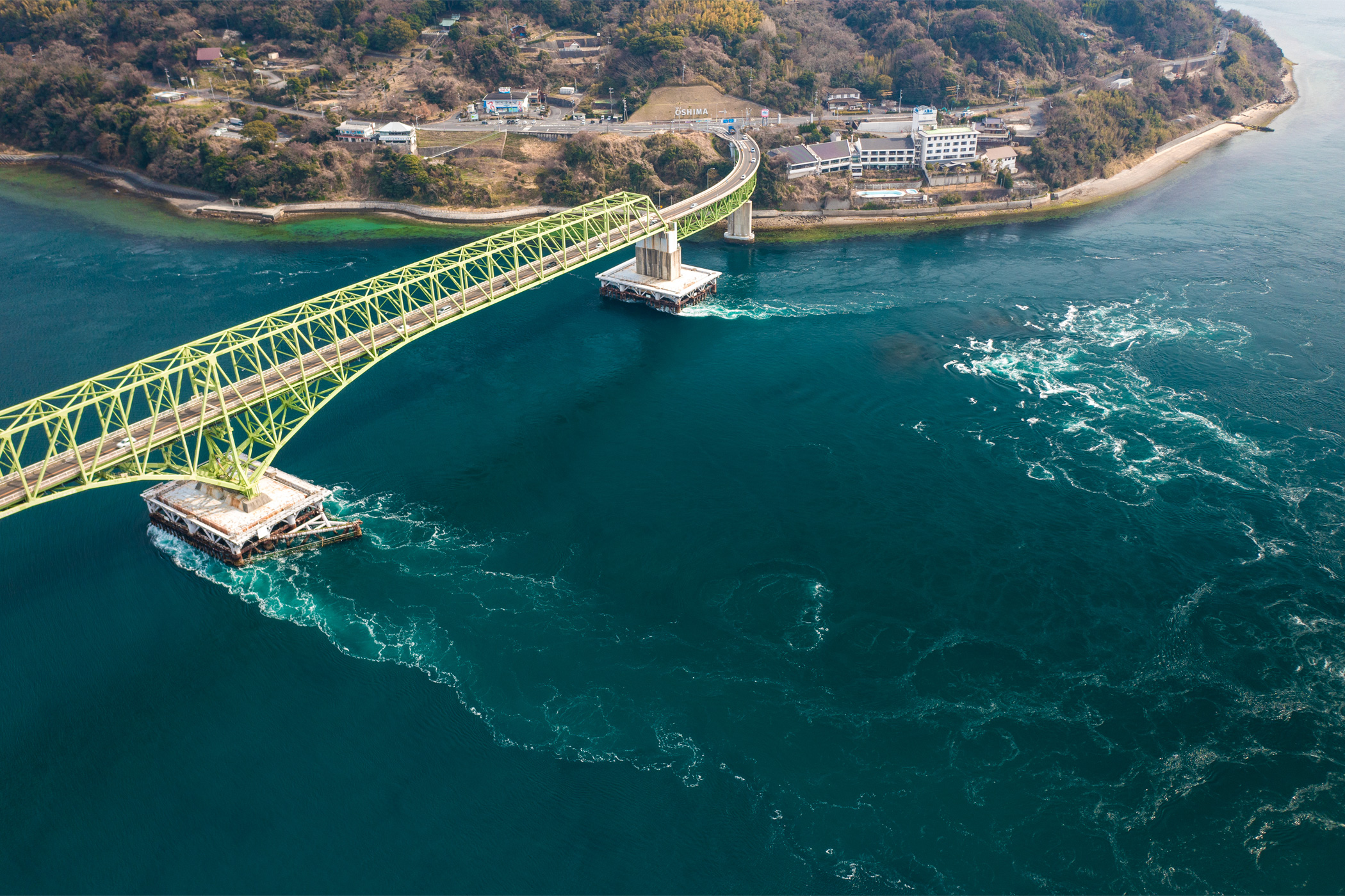 多島美と島の古き良き風景に和む