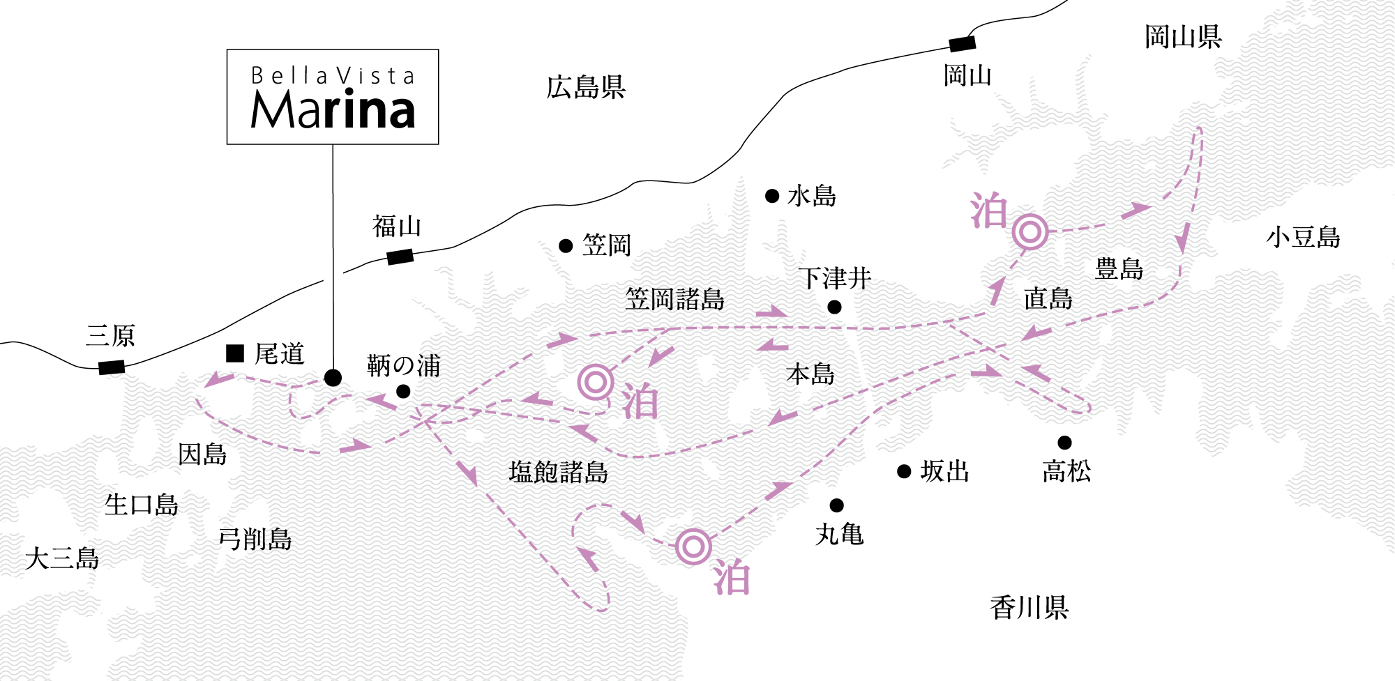 令和７年　春の特別航路<br>「せとうちの色を紡ぐ」 ４日間　4月1日出発